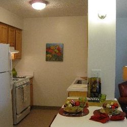 kitchen view at Citiview Senior Tower located in Detroit, MI